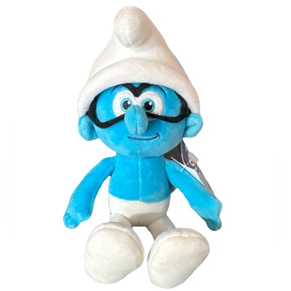 Other - The Smurfs Stuffed Animals Plush-Brainy Smurf 7 Inch NEW!